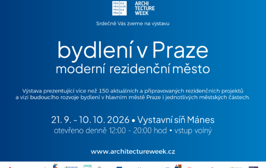 Bydlení v Praze: moderní rezidenční město otevírá své dveře v galerii Mánes