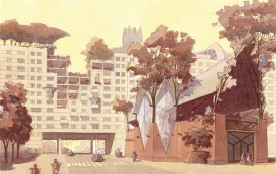 Luc Schuiten: Architektura Valonska a Bruselu