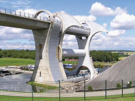 (Čeština) Otočné lodní zdvihadlo Falkirk Wheel