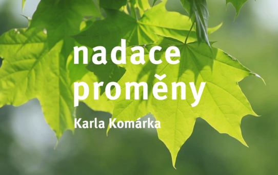 Nadace Proměny Karla Komárka na výstavě Udržitelná Praha 2021